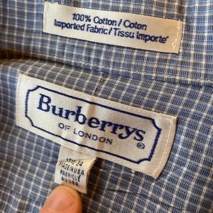 Burberry’s of London - Button Up